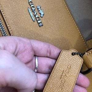 Mustard Coach Bag